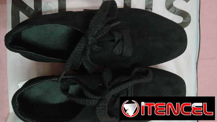 Zapatos negros de plataforma