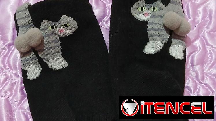 Medias con diseño.
