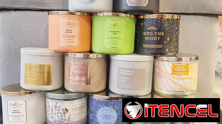 Velas aromáticas Bath-body-works 3 mechas originales