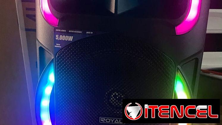 🔈 12″ 🔈SPEAKER ROYAL 5000W P.M.P.O DE 12″ CON TRÍPODE. TL 54833699