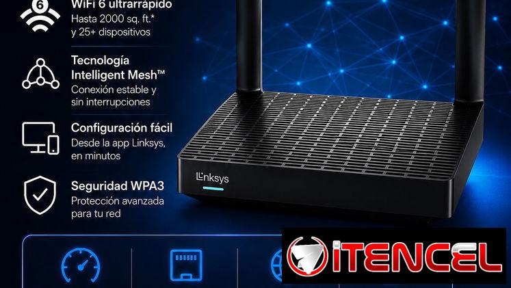 📡 Router Linksys Hydra 6 WiFi 6 AX3000
