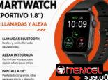 Smartwatch Deportivo con Llamadas y Alexa 1.8” | Reloj Inteligente para Android y iPhone en La Habana
