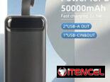 🔋Cargador Portátil 50000mAh – Power Bank