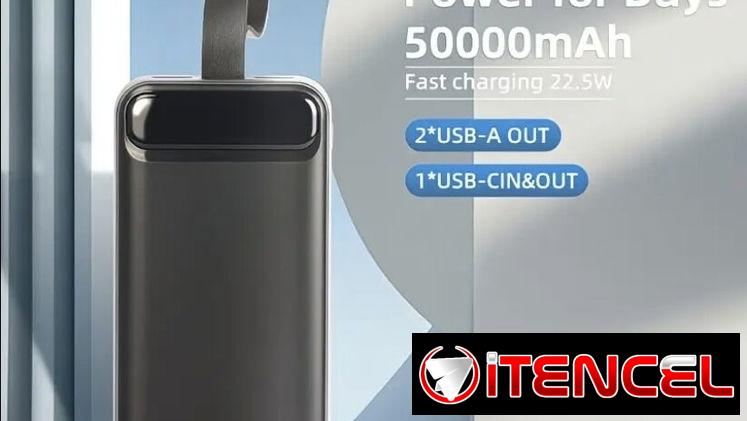 🔋Cargador Portátil 50000mAh – Power Bank