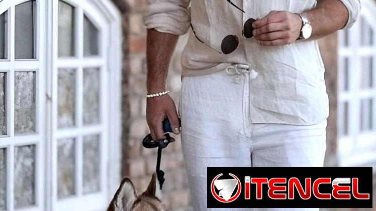 Sandalias Blancas para Hombre. Sandalias Practicas. Camisa y Pantalon Blanco de Lino 52465450