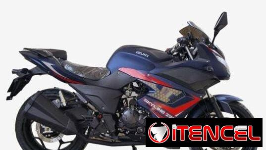 Izuki skyline, 250 cc, gasolina nueva, con chapa y circulación lista pa yraspaso