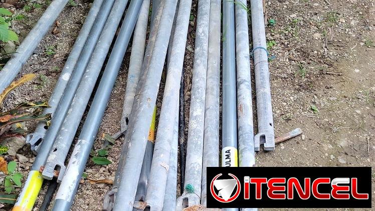 💣💣Tubos galbanizados de pulgada y media de 3 m de largo de pared gorda maxima calidad
