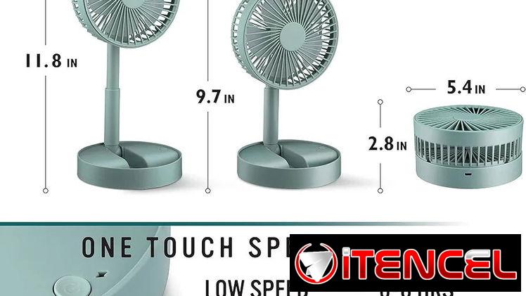 Ventilador recargable
