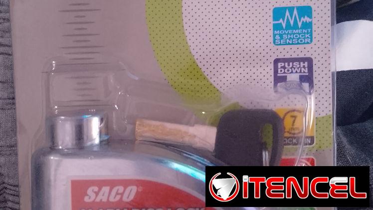 CANDADO C/ALARMA PARA MOTO Y BICIMOTO
