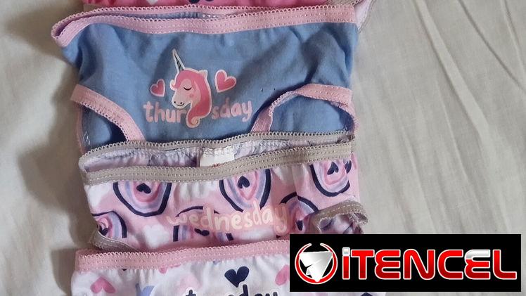 Semanario de blumer de niña nuevos