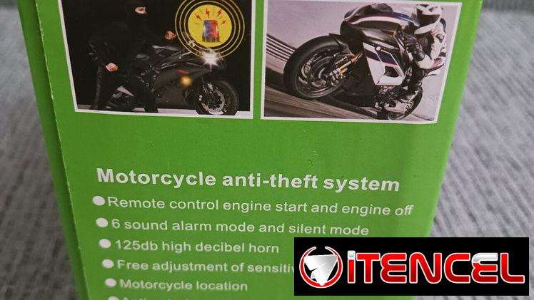 Alarma anti robo para moto