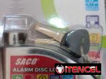 Candado de Disco con Alarma