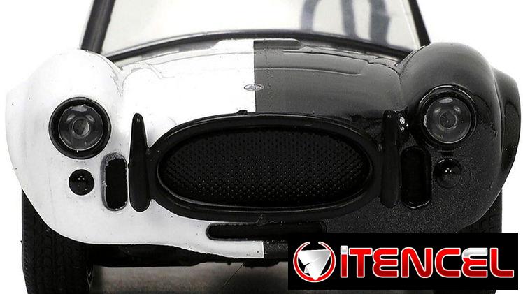 ☎️53544655 🛵 Entrega Disponible ⭐Shelby Cobra 427 S/C Two-Face Diecast Model Car 1:32 by Jada Toys ⭐