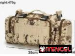 Canguro o cangurera impermiable extragrande 4 zipper de estilo militar para hombre y mujer.