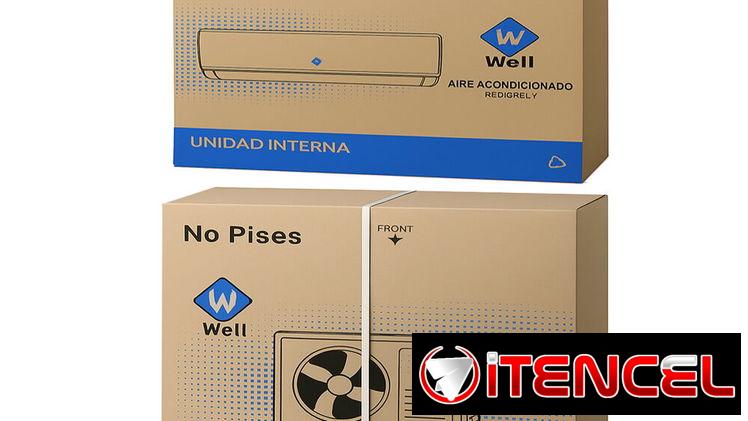 Split de 12000 BTU (1 tonelada) Marca WELL Precio $290 USD con transporte incluido Factura y garantía