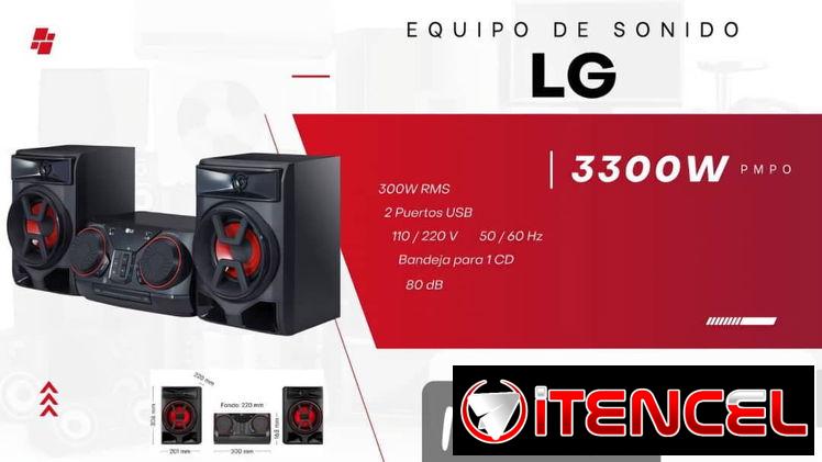 Equipo de música LG NUEVOS EN CAJA!!!!