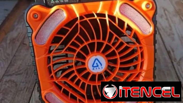 Ventilador recargable