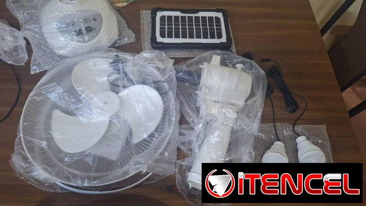 Ventilador recargable de mesa