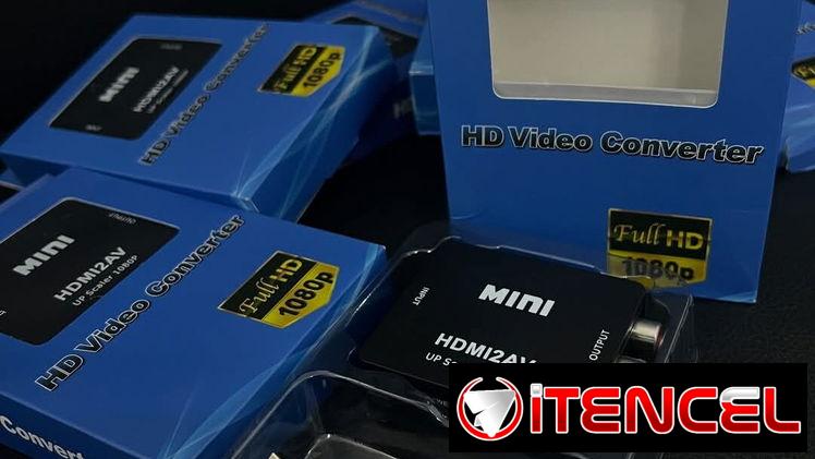 Cajita de convertidor de HDMI a AV para los TV antiguos