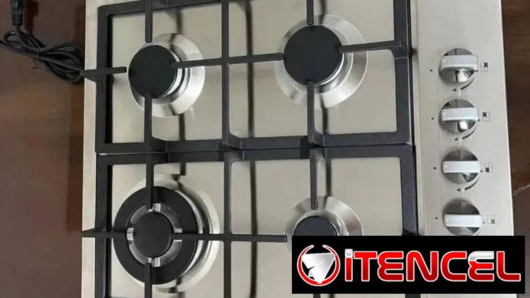 Cocina Empotrada de Gas 4 Quemadores Cooper Premium magneto, Acero Inoxidable precio $140 USD transporte incluido