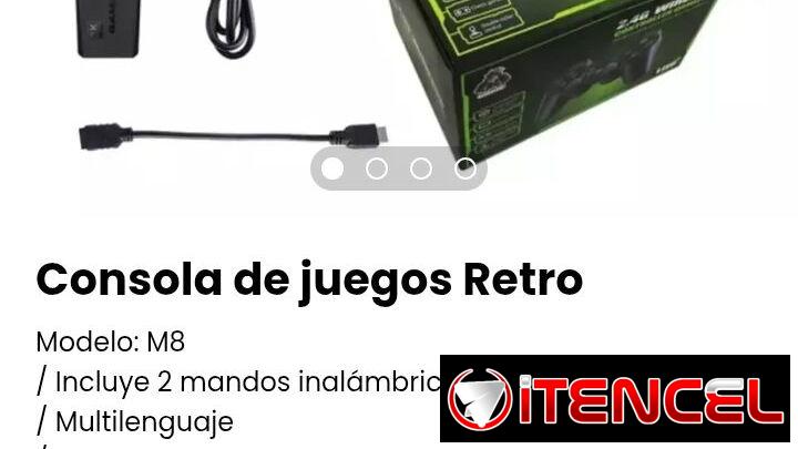 Consola de juegos Retro. Nueva en caja