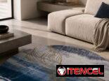 Alfombra redonda decorativa