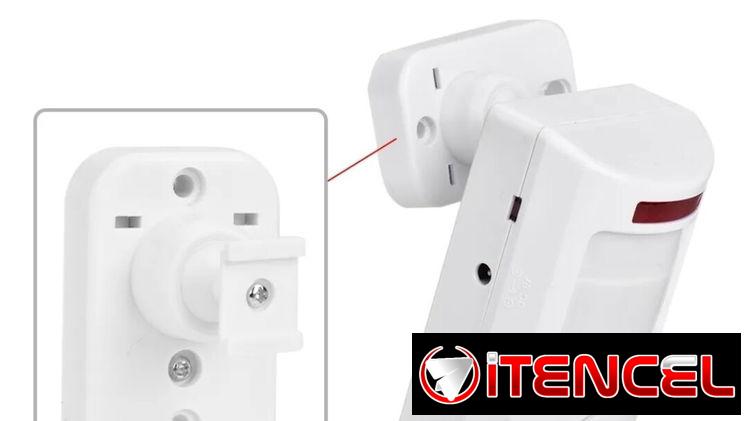 Alarma inalámbrica Inflarojo con sensor de movimiento