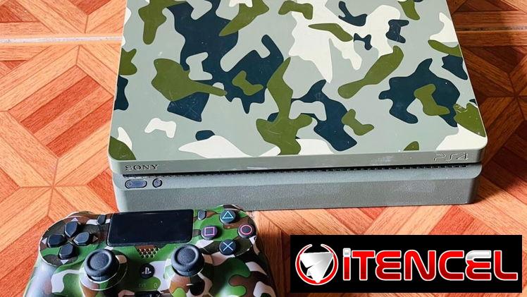vendo ps4 slim pirateado lleno de juegos