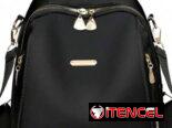 🎒 🎒 Mochila negra mediana