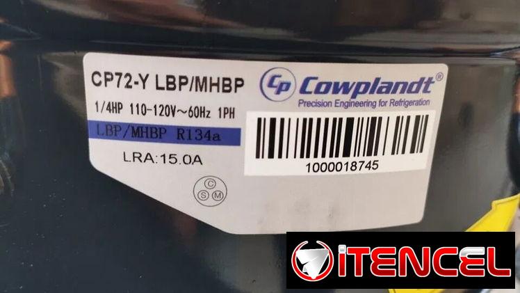 Máquina de frío 1/4HP COWPLANDT ( Compresor de refrigeración) R-134a 110V/60Hz 1Ph NUEVAS + Kit de instalación 59030040
