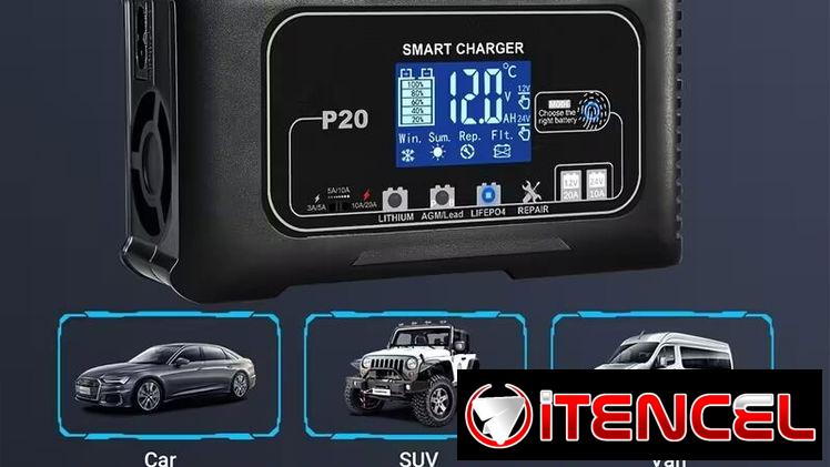 CARGADOR DE BATERIA INTELIGENTE 20 A