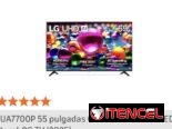 LG de 55” 4K UHD IA incorporado, alexa ,( modelo UA77 , 2025 Smart TV