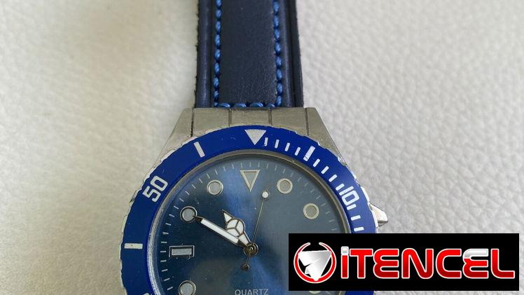 Relojes con manilla de cuero para Hombre