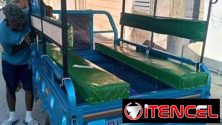 Techo para triciclos eléctricos
