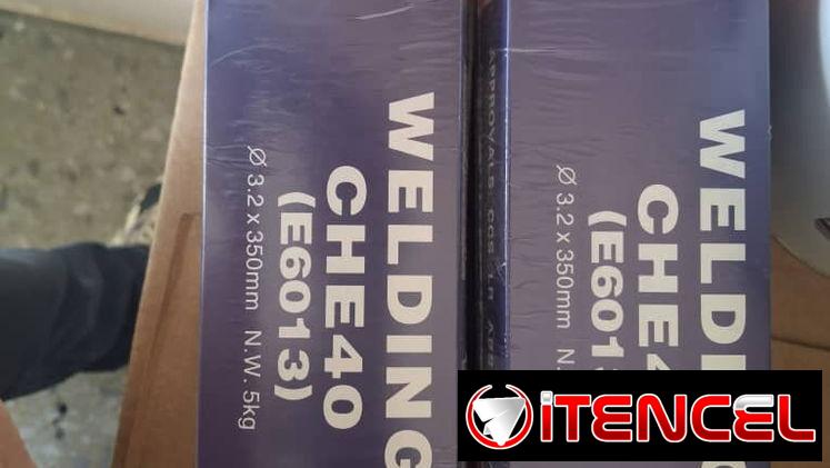 Varillas de soldar 6013, ⚪3.2mm. 35cm de largo. Electrodos.  🔸 Caja 5kg, 152 und. 🔸 También vendemos x und.
