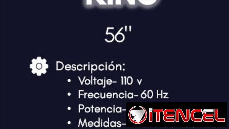 Ventilador de techo Bravo King 56 pulgadas