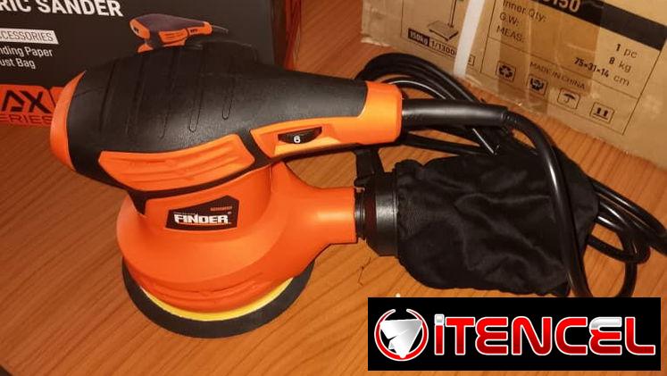 🔧 LIJADORA 🔧 ELÉCTRICO ORBITAL FINDER 280W. MENSAJERÍA CON FACTURA Y GARANTÍA. TL 54833699