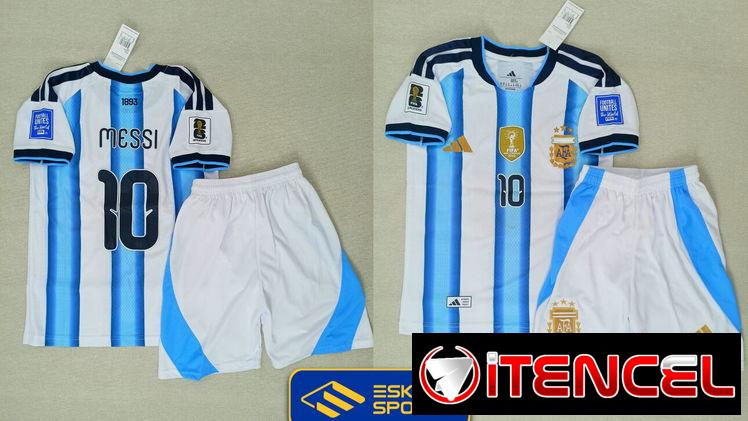 Camiseta Argentina Mundial Messi