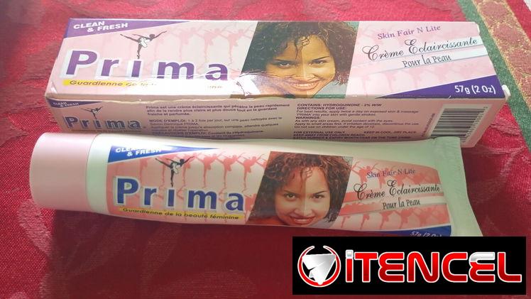 Crema aclarante Prima, con hidroquinona al 2%