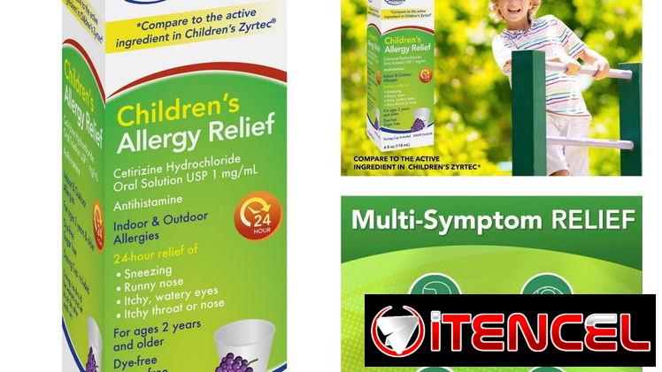Cetrizine en suspensión 4oz para niños y adulto mayores de 2 años