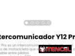 Intercomunicador Y12 Pro. Perfecto para mantenerte conectado, escuchar música o seguir el GPS