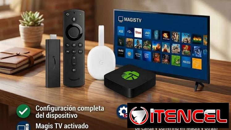 Servicio de configuracion Fire TV, Google TV y Chromecast TV