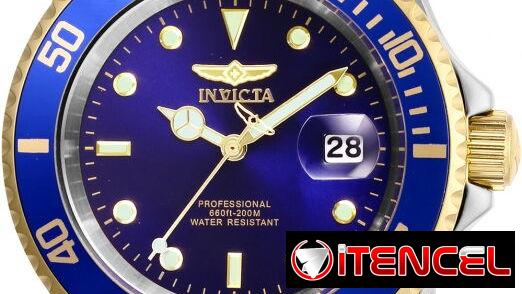 Reloj INVICTA pro diver MOD. 26972 correa y caja (40mm) EN ACERO INOX. ESFERA FLAME FUSION CUARZO JAPONÉS NUEVO EN CAJA.