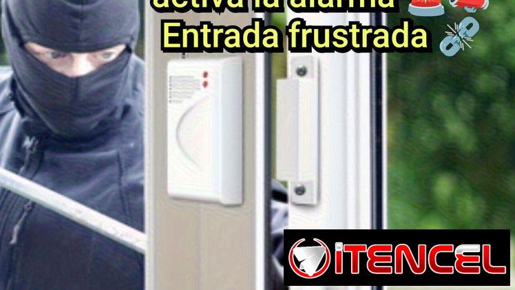 Combo Protección Total: Alarma inalámbrica sensores d movimiento y magnéticos + fuente d respaldo ininterrumpida 5mil mA