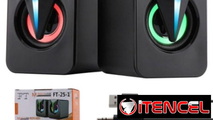 🔊 Bocinas RGB 🌈en forma de ojos 👁️‍🗨️👁️‍🗨️ FT- 25-1 🔈🔊. Primera mano 🖐🏻👉🏻❗Gangitaa ❗  🟩 Precio por unidad :