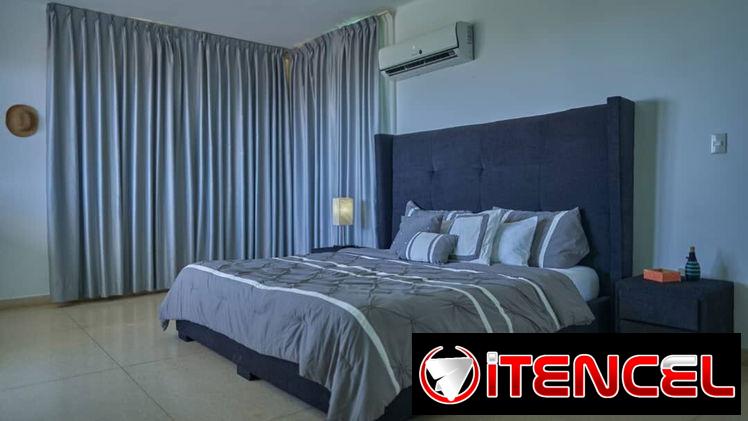 ⛱️ Renta Yadira en Santa Maria con 4 habitaciones, piscina y planta eléctrica. No se va la corriente. 5295 9440 🏖