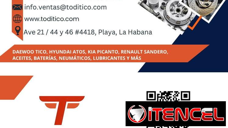 Partes y piezas para Tico, Picanto, Atos, Sandero, Aceites, Lubricantes, Baterías, Neumáticos y otros…