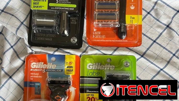 Gillette labs sellada con 4 respuestos
