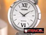 CITIZEN ECODRIVE CAPELLA PARA MUJER (EX1500-52A) DE 34MM , NUEVO A ESTRENAR POR USTED , CRISTAL DE ZAFIRO 58049738