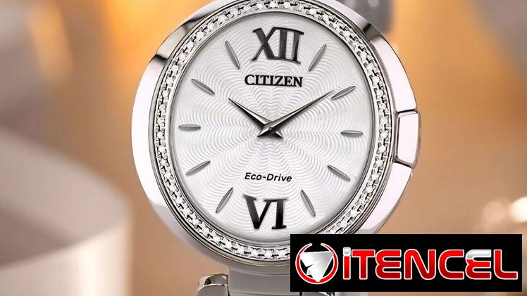 CITIZEN ECODRIVE CAPELLA PARA MUJER (EX1500-52A) DE 34MM , NUEVO A ESTRENAR POR USTED , CRISTAL DE ZAFIRO 58049738